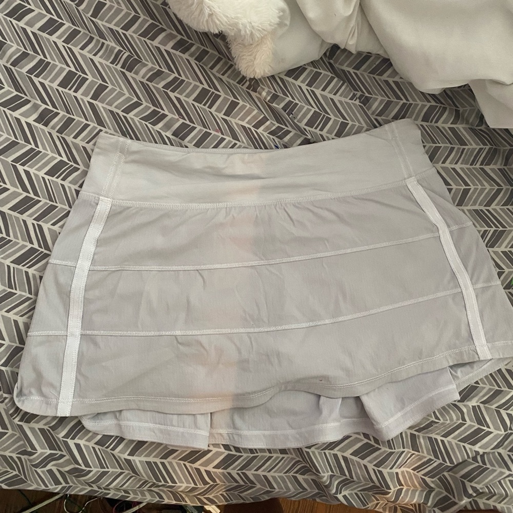 Pace rival skirt!! White! Regular length